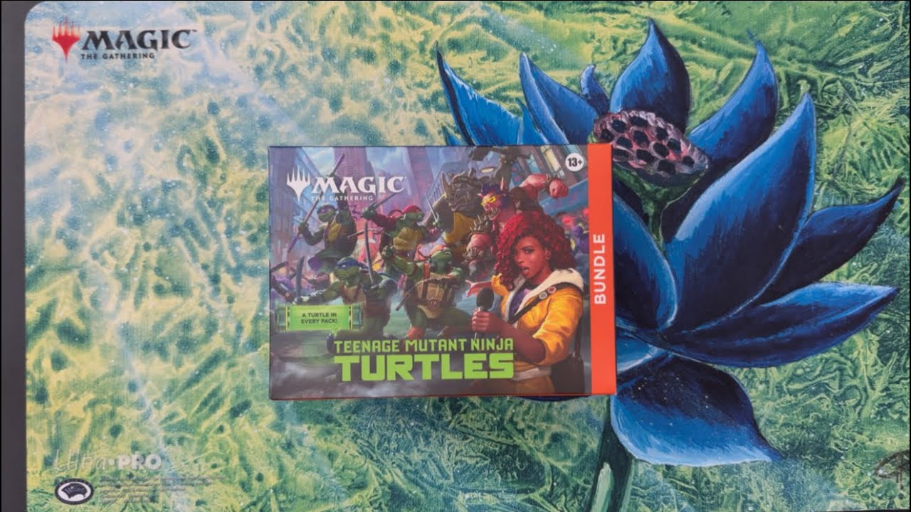 MTG TMNT Bundle Opening