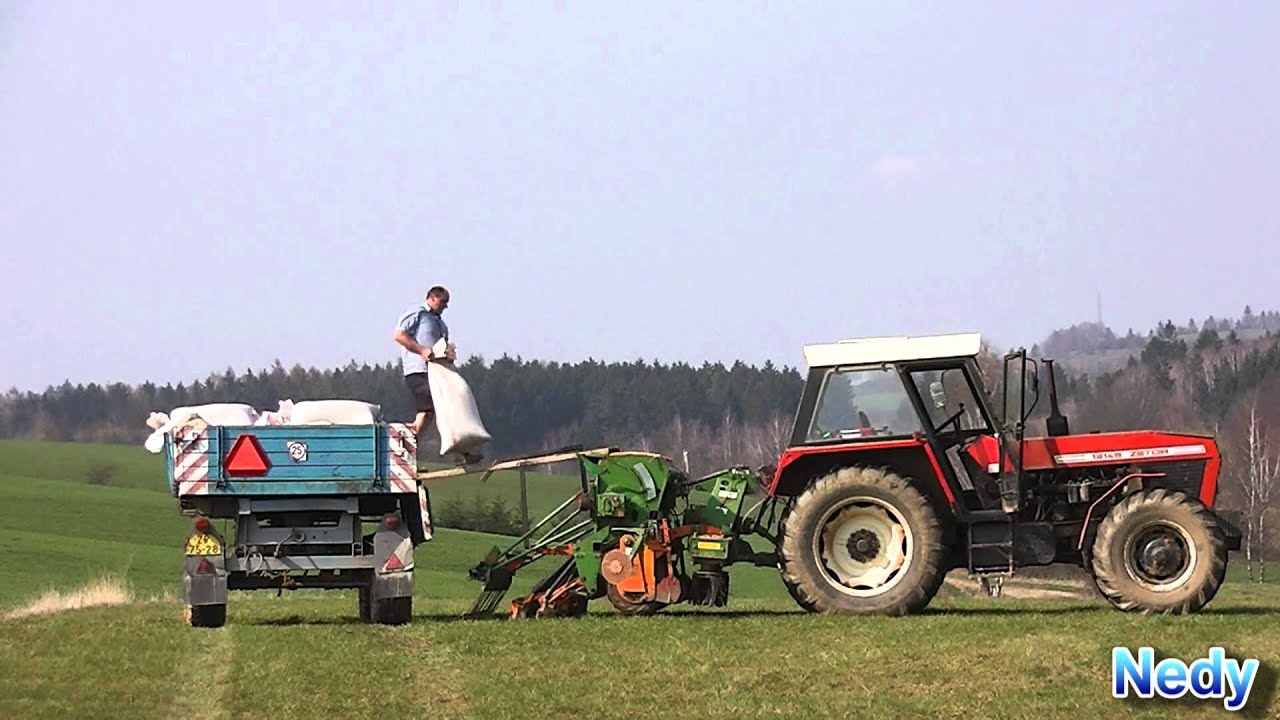 Zetor 12145 + Amazone RP-AD 302 Drill Star. Full HD -2013