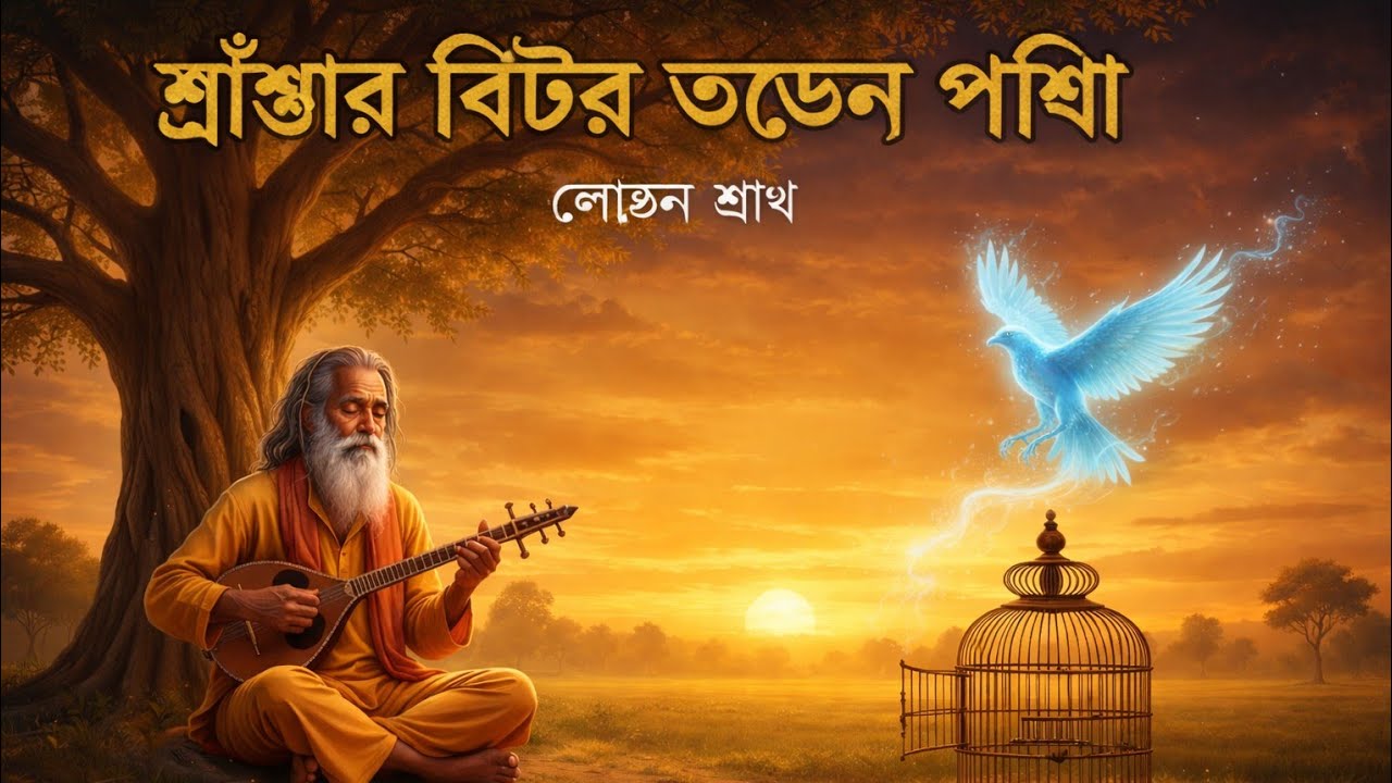মন ছুঁয়ে যাওয়া বাউল গান - খাঁচার ভিতর অচিন পাখি | New Baul Song