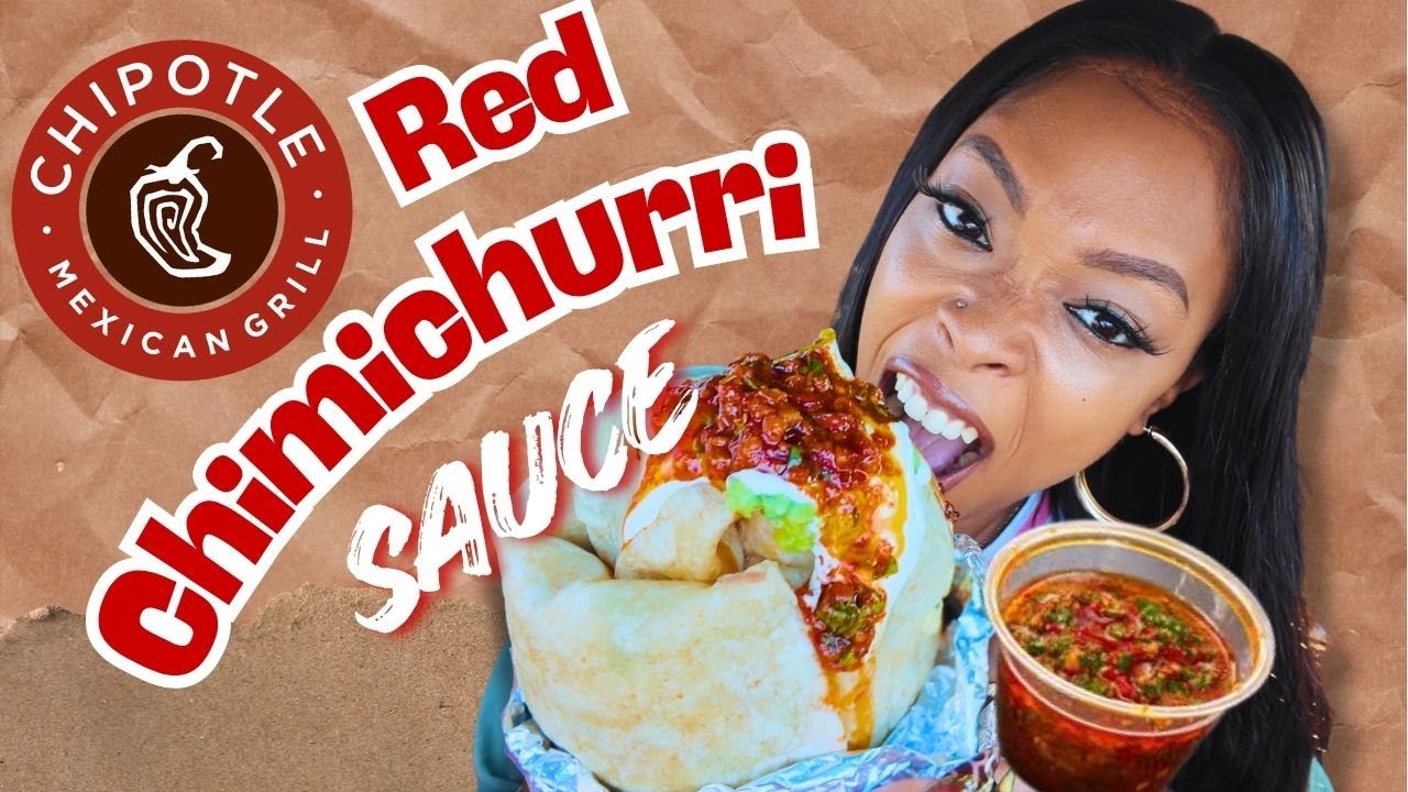 Пробую НОВЫЙ красный соус чимичурри от Chipotle | и устраиваю праздничный РОЗЫГРЫШ!