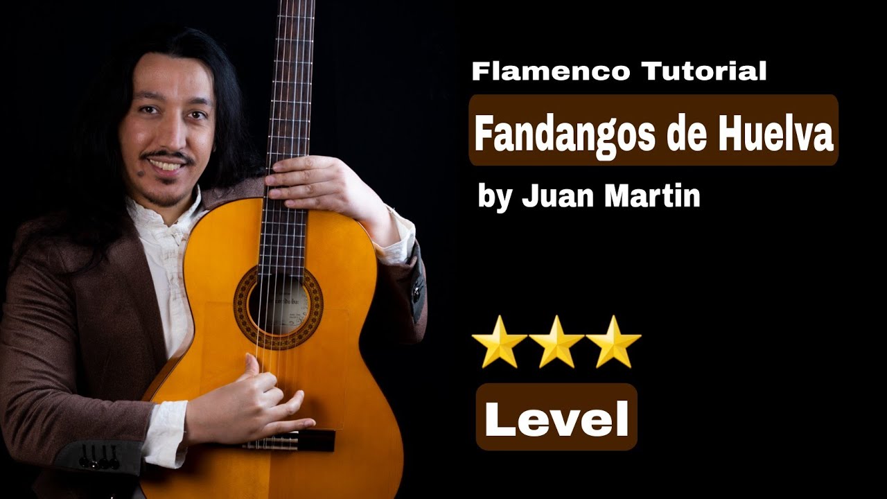 Fandangos de Huelva tutorial From El Arte Flamenco de la Guitarra Juan Martin book #flamencoclass