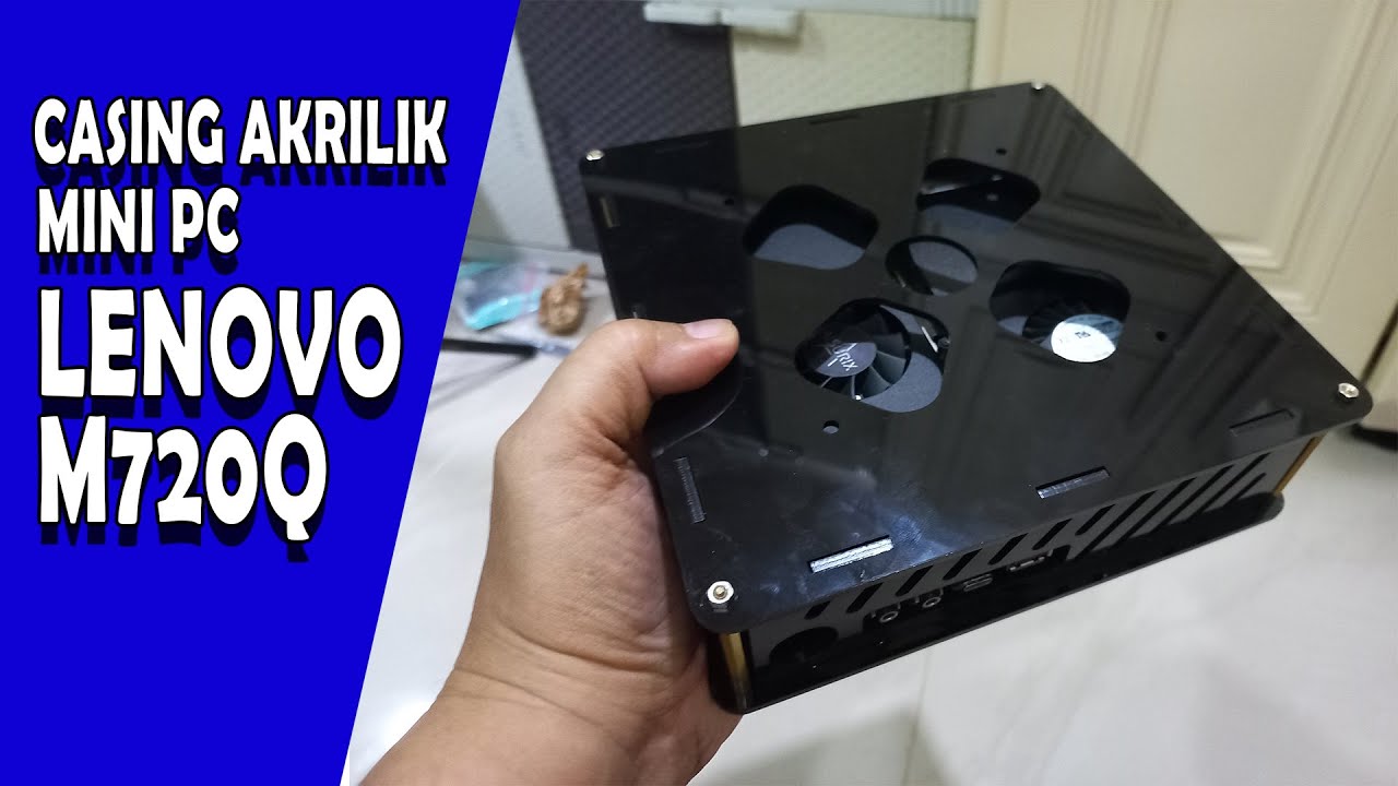 Mini PC Lenovo M720q casing akrilik