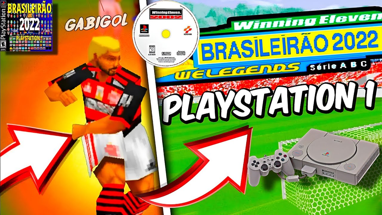 Winning Eleven Brasileirão 2022 - PlayStation 1 Android - Modo Nostalgia ativado