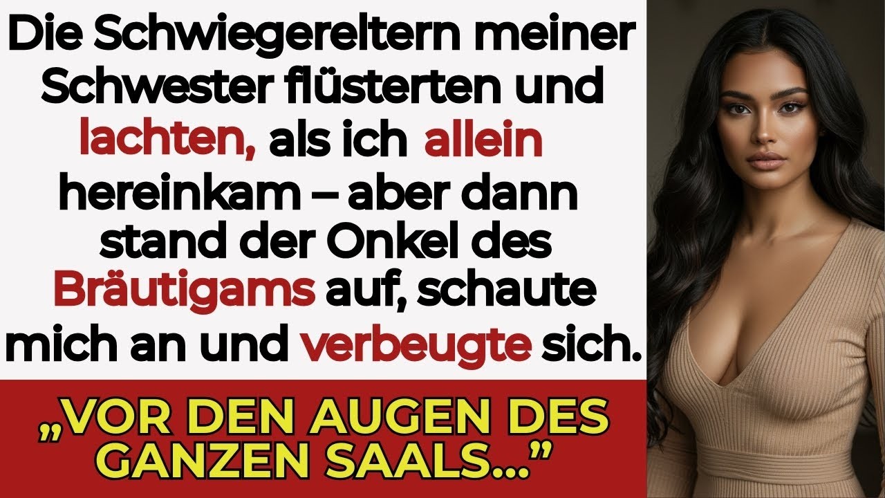 „Die Familie des Bräutigams lachte – doch ihr Onkel verbeugte sich mit Respekt vor mir “