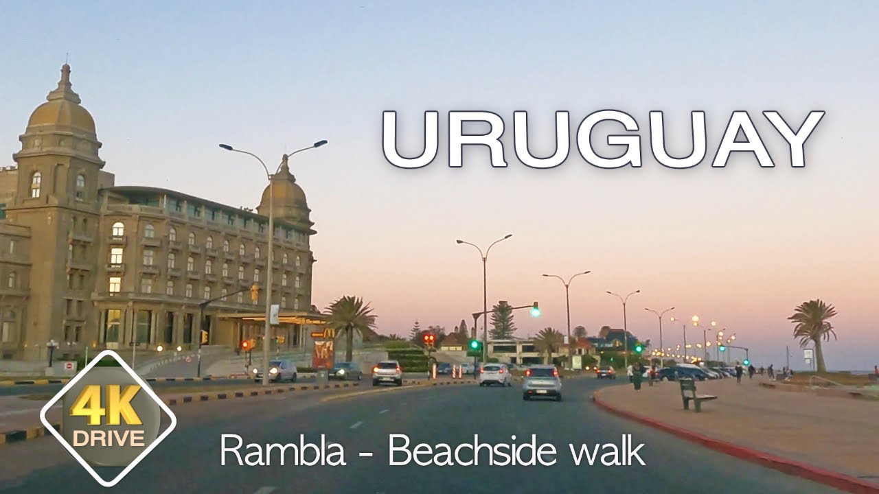 4K DRIVE Montevideo Uruguay 4K video HDR TRAVEL GoPro Hero 9