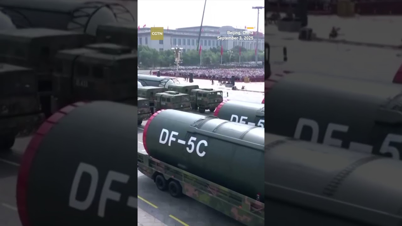 China unveils the DF-5C liquid intercontinental strategic nuclear missile