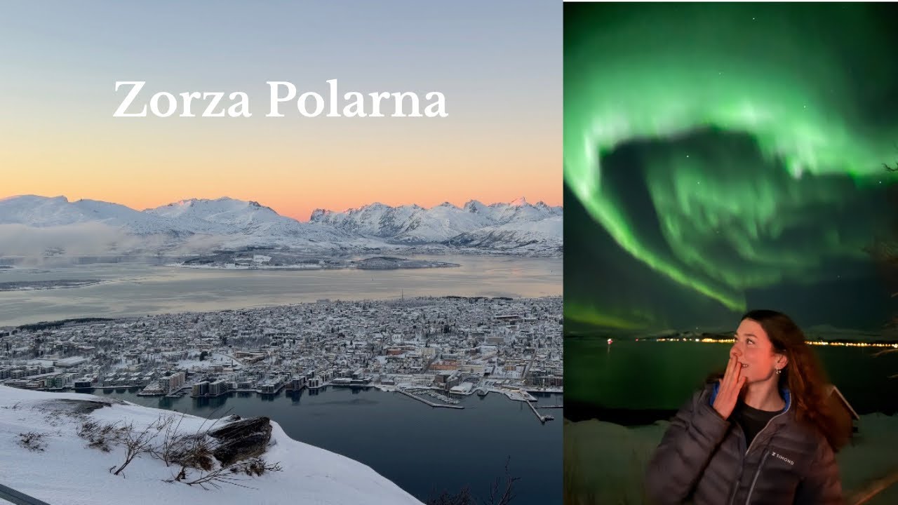 Łapanie Zorzy Polarnej - Troms&oslash; Norwegia 🇳🇴