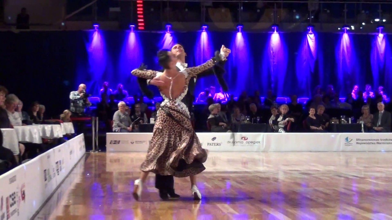 Justyna Możdżonek Mateusz Brzozowski WA ind. WDSF WO Adult ST Finał Baltic Cup 2017