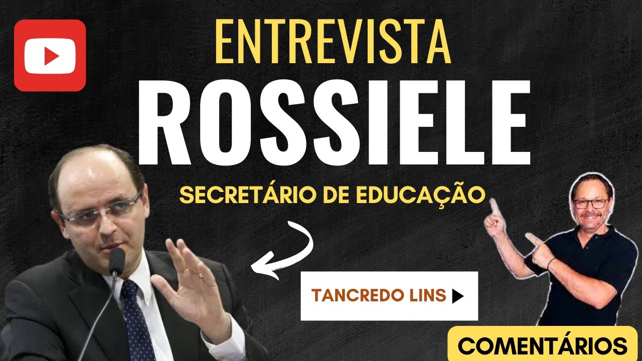 Secretário de Educação fala sobre piso da educação, semana de outubro, SAEB e aprendizagem de alunos