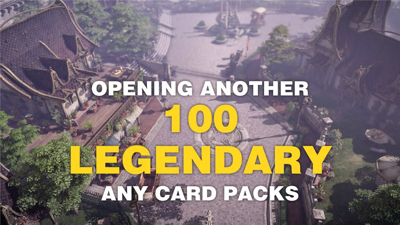 Lost Ark Trying My Luck On Legendary Card Packs