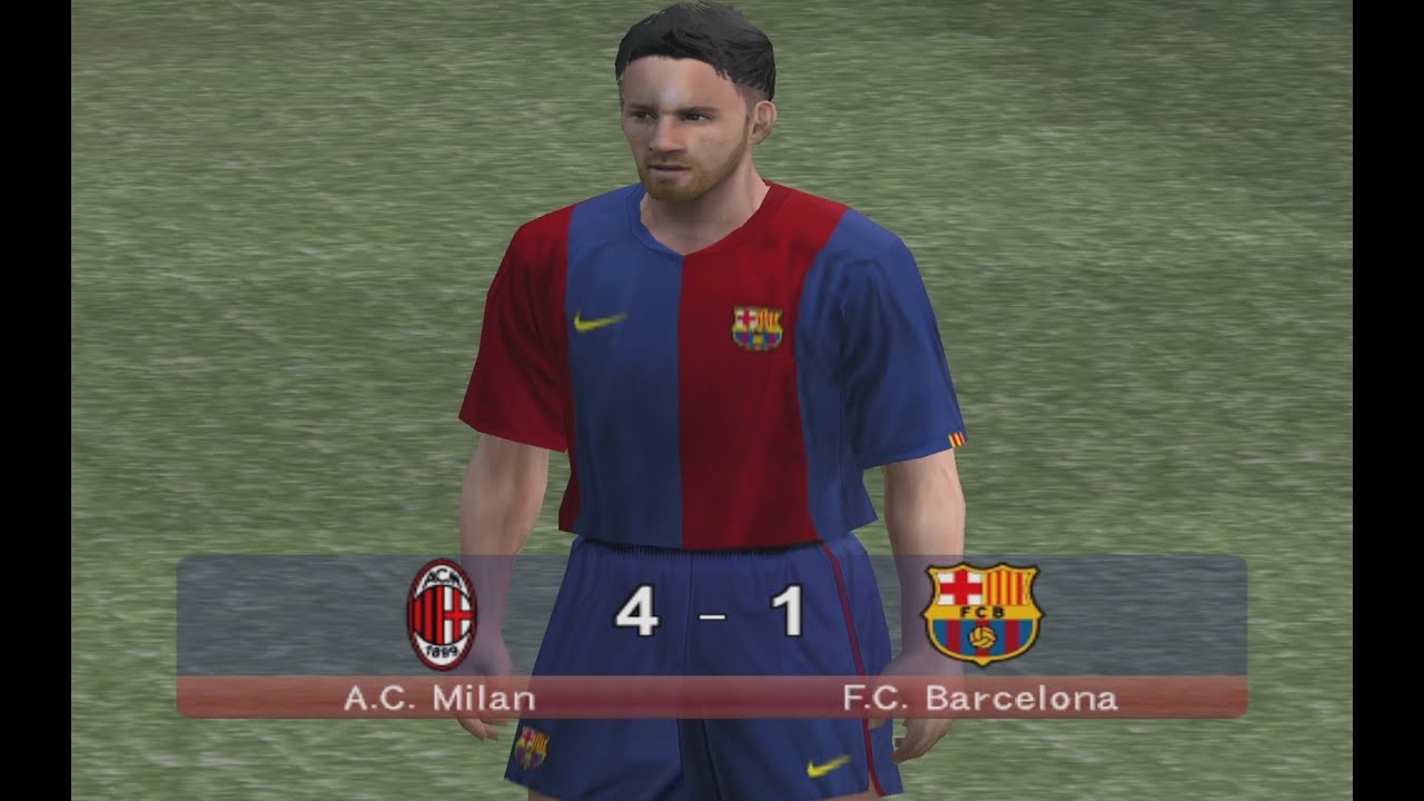 Мілан — Барселона | PES 6 | Майстер Ліга | Сезон 2009