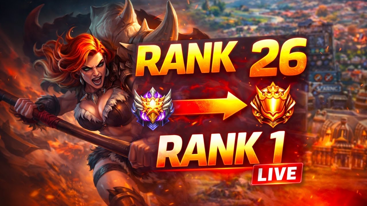 Global Rank 26 Hilda Road to Rank 1 | Top Global Push Live #mlbb #mobilelegends