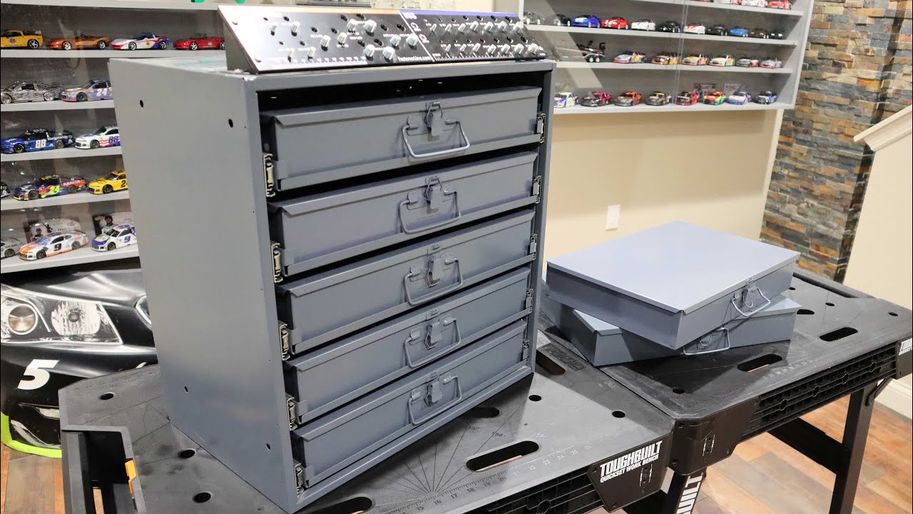 BEST Bolt / Screw / Small Part Organizer for your shop | Durham Cabinet Drawers!
