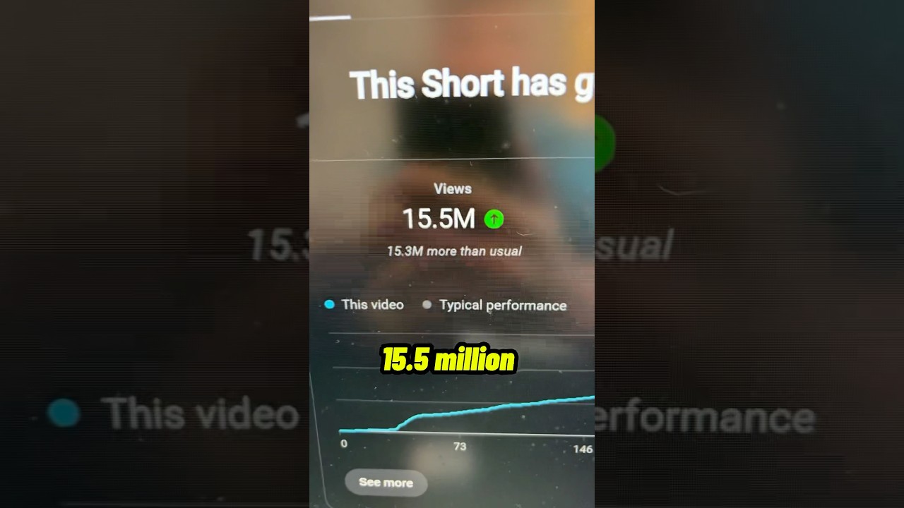 How Much Money YouTube Paid Me For 15 Million Views&hellip;😳#shorts