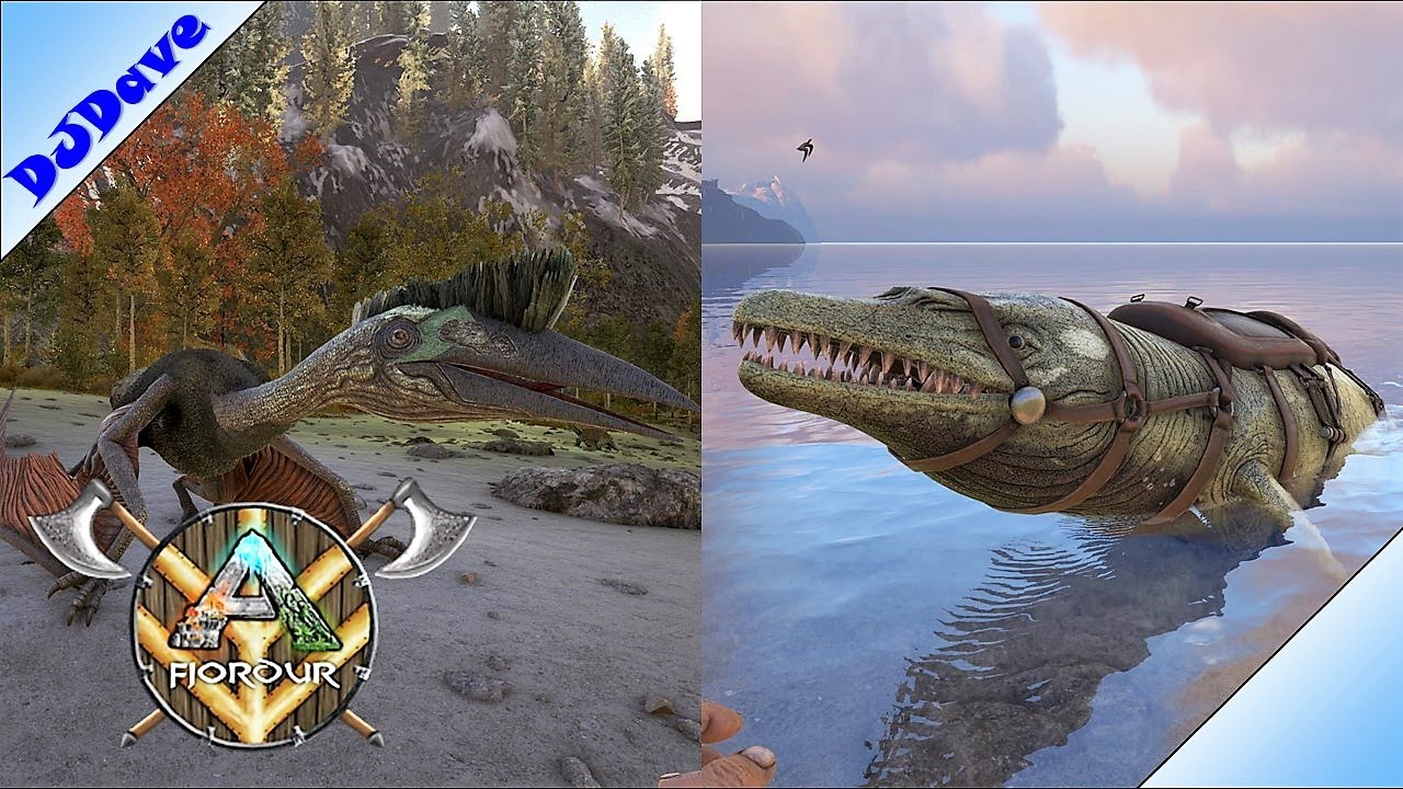 Queztal und Basilosaurus Zähmen | Ark Fjordur | Deutsch | E13