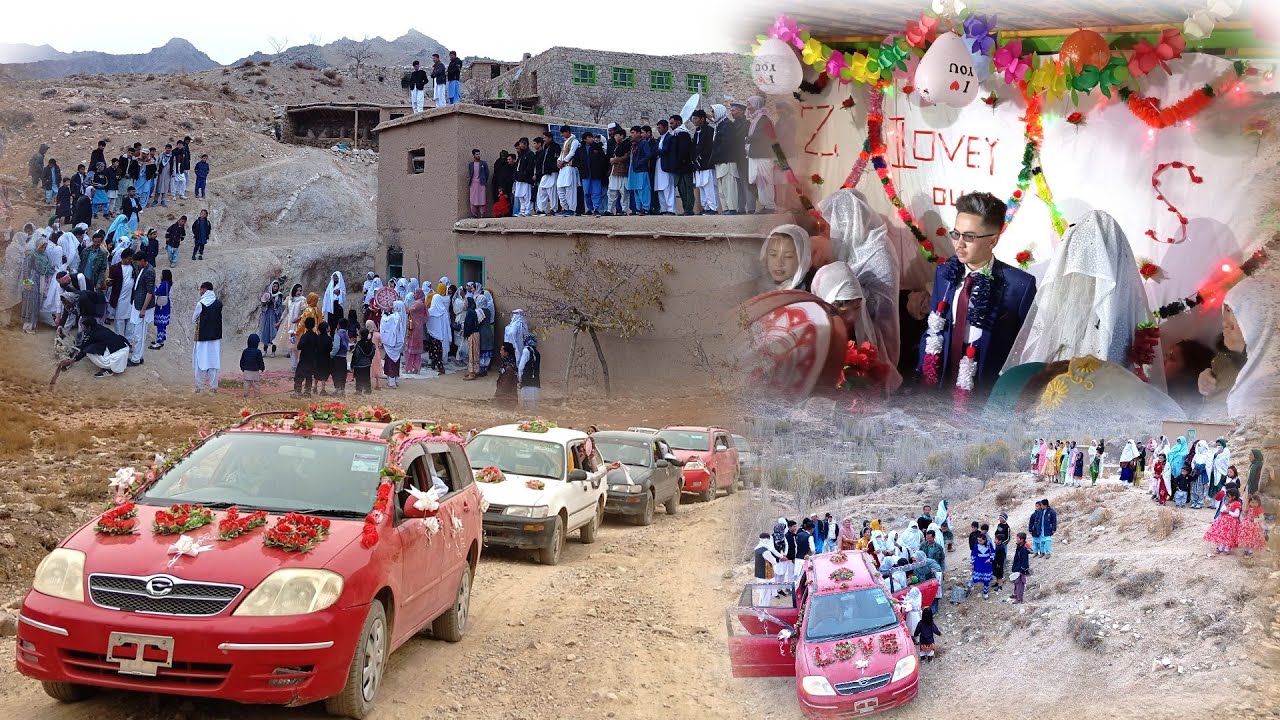قشنگ ترین عروسی در جاغوری زیبا که تا بحال دیده ام / عروسی ضیاالله جان ♥️🎉👑