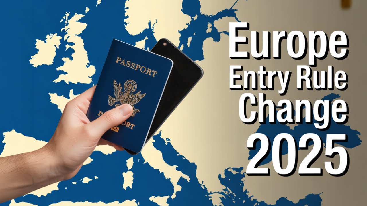 What You MUST Know Before Visiting Europe (Oct 2025 Rule Change!)