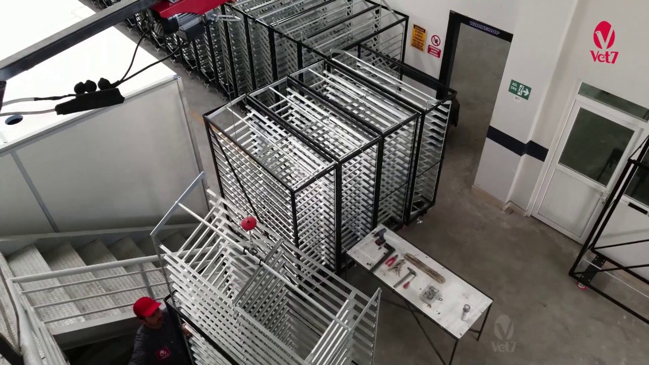 VET7 Setter Trolleys (incubator equipment)