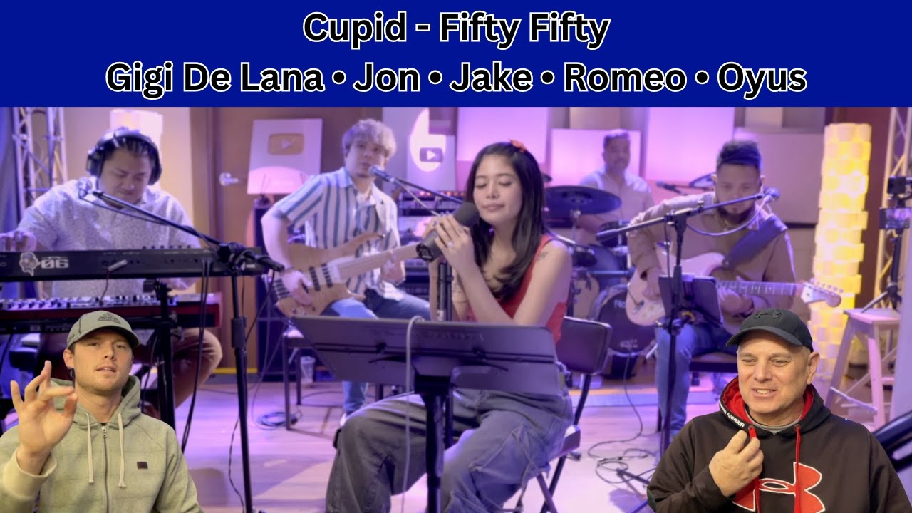 Two ROCK Fans REACT to Cupid   Fifty Fifty | Gigi De Lana • Jon • Jake • Romeo • Oyus