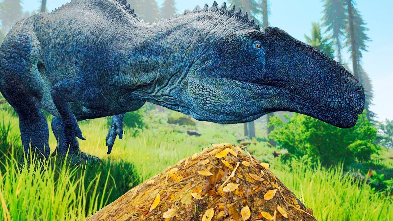 Família de Acrocanthosaurus! Disputa pela Fêmea Anquilossauro! T-REX! | The Isle Realismo | (PT/BR)