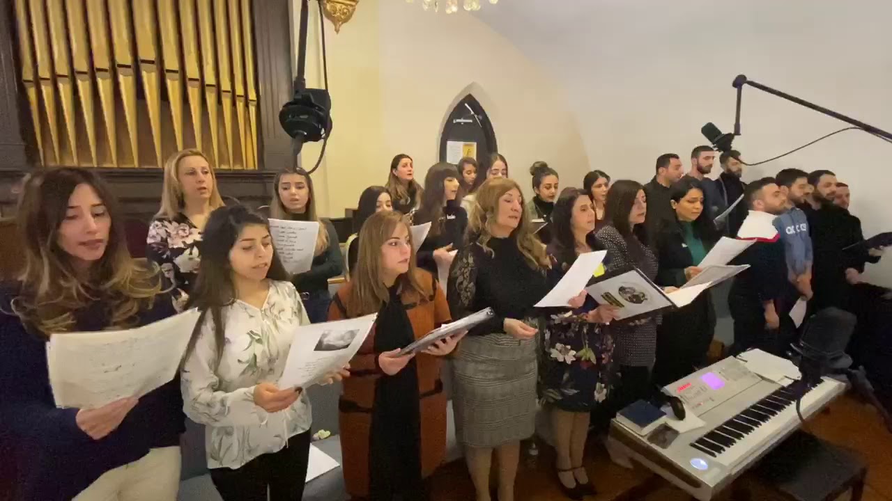 ترتيلة مارن ايشوع _جوقة الله محبة /God is love choir -Maran Esho