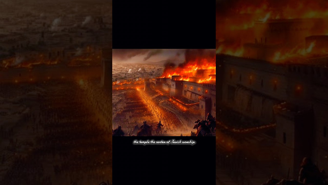 Jerusalem's Destruction by Titus in 70 CE: End of an Era, Birth of the Diaspora. 