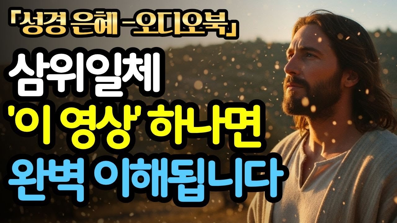 하나님?예수님?성령님? 왜? 어떻게 한 분??｜하나님 말씀｜하나님｜교회｜삼위일체