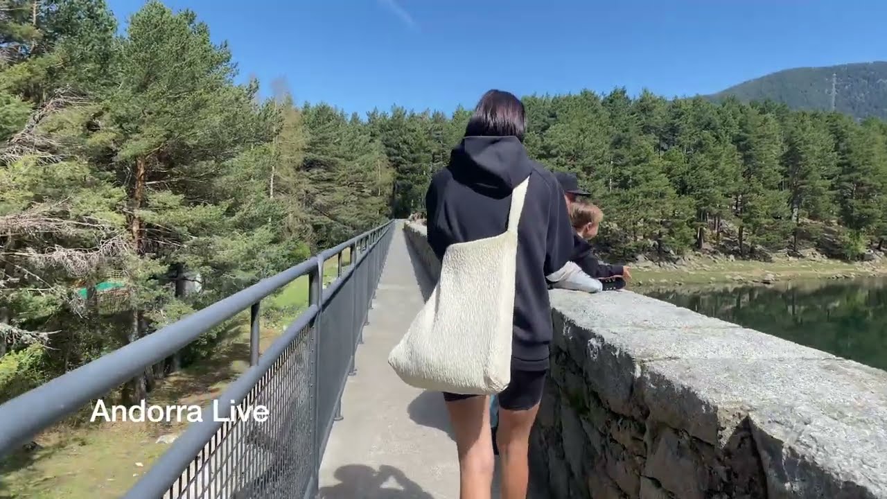 🇦🇩 LAGO D'ENGOLASTERS, ¡¡DAMOS LA VUELTA AL LAGO!! Pura naturaleza en ENCAMP, Andorra 4K