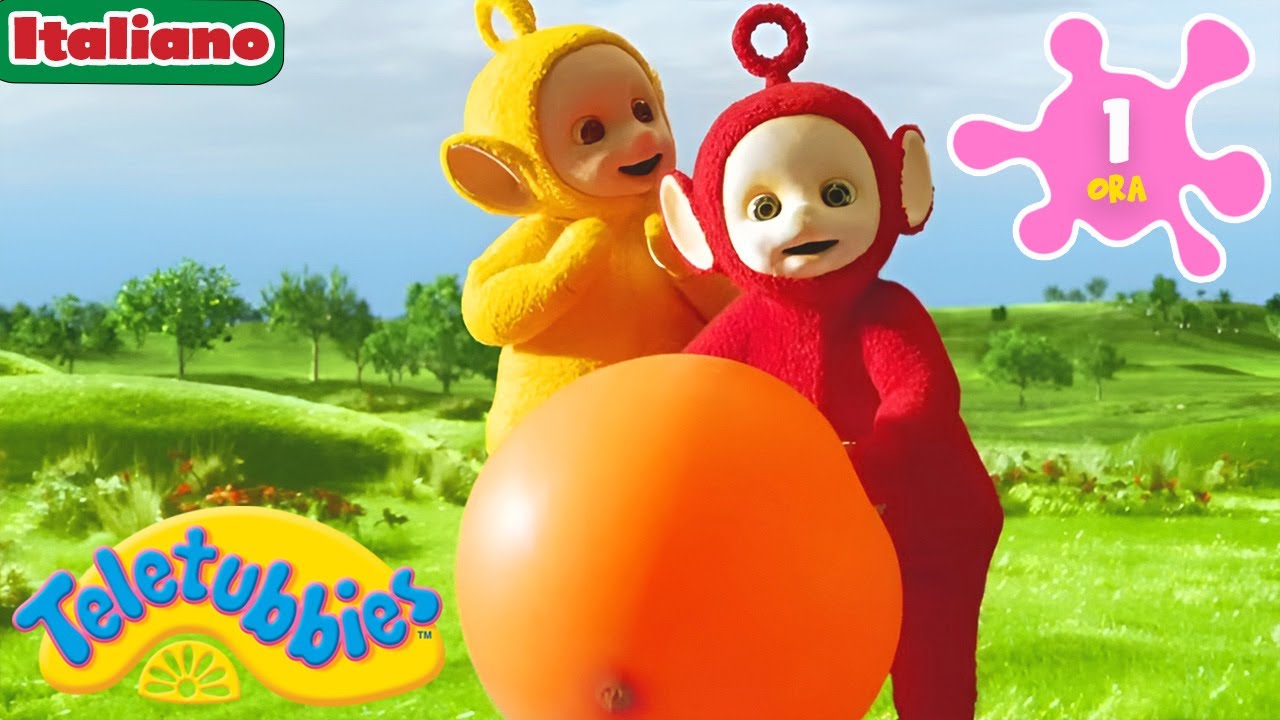 Ehi, si scende! Gli amici rotolano giù per la collina | Teletubbies Italiano | Cartoni per bambini
