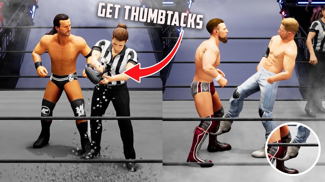 AEW Fight Forever Advance Control Tutorial - How To Get Thumbtacks,Chain Wrestling & More