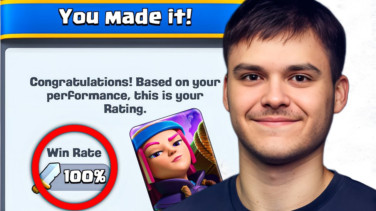 I Got a 100% Win Rate with My MAIN Deck