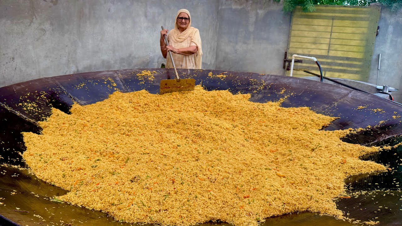 Biggest Tawa Pulao Ever | Village Style Cooking | Veg Village Food