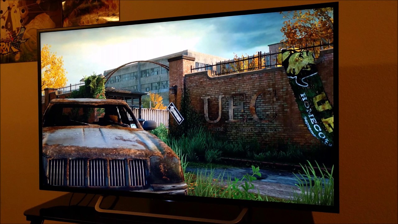 Sony XBR-55X700D 55 Inch 4k TV  - PS4 Pro Gameplay - Video Quality Overlook