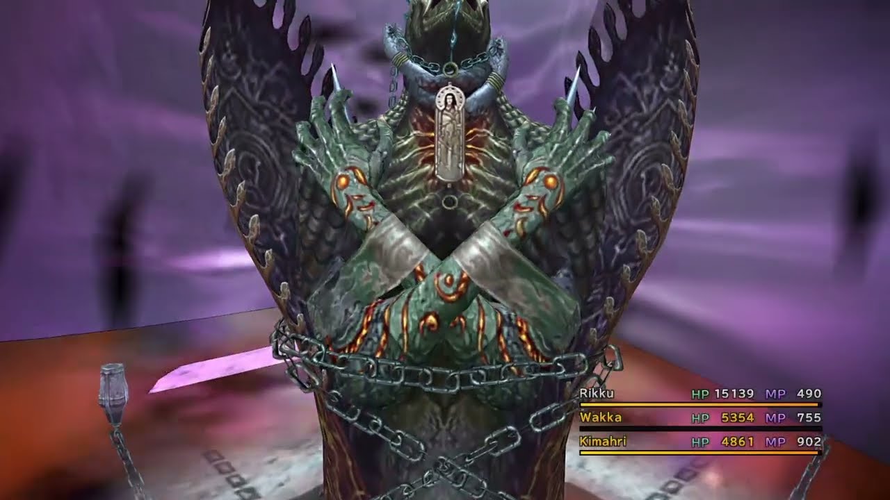 FINAL FANTASY X [125/133] anima purgatrice / dark anima (2° partie)