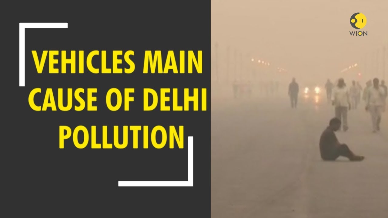 Study: Vehicles main cause of pollution in Delhi
