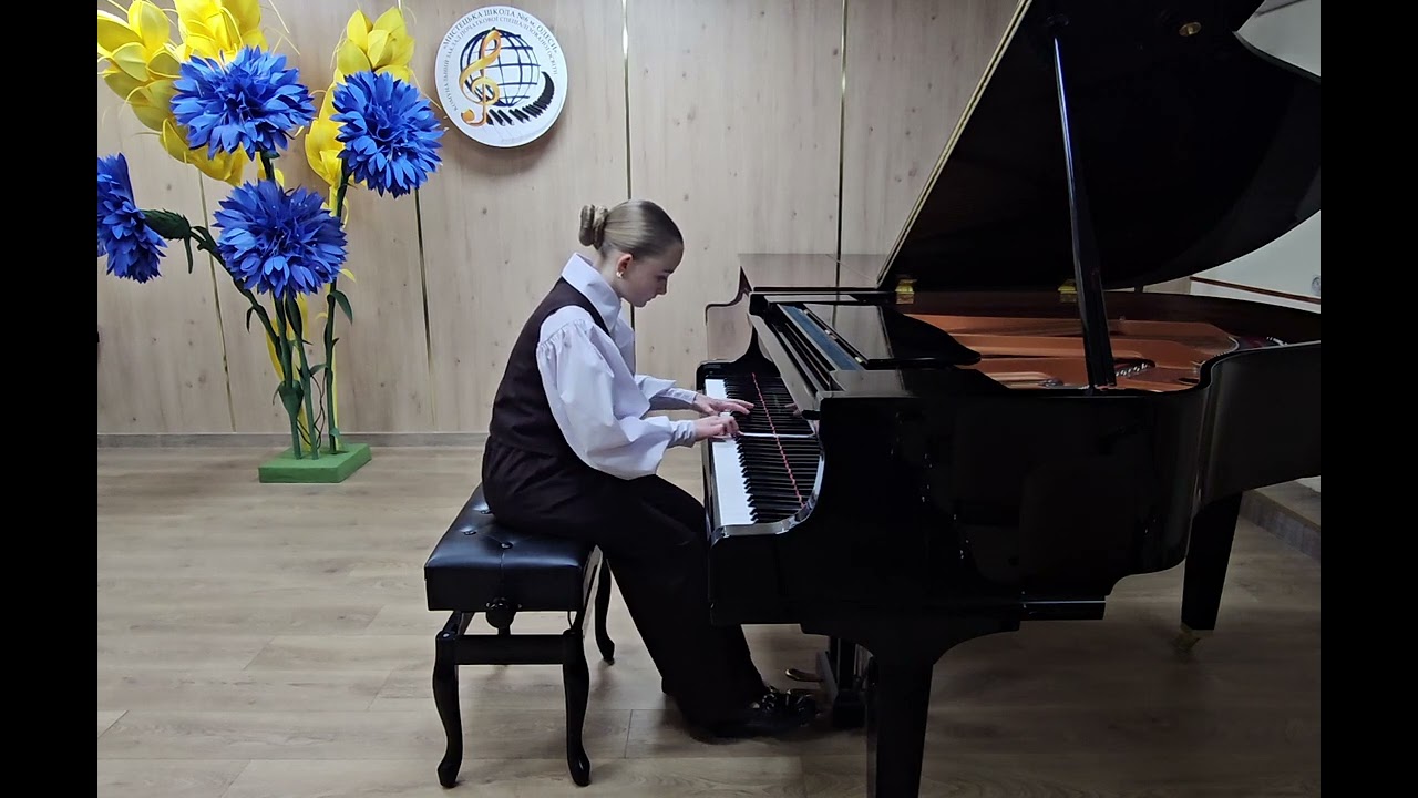 Трегубова Вероніка-5кл.  Л.Бетховен. Багатель ор. 33 N3 Викладач Пирогова І.А. ОШМN6 