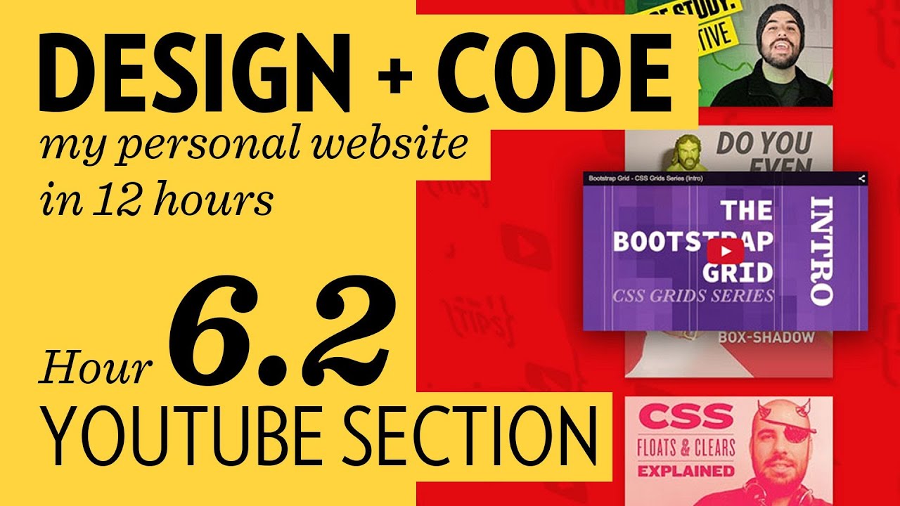 Design + Code — Hour 6.2: YouTube Section