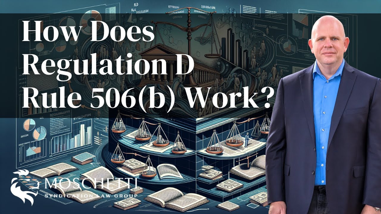 How does Regulation D Rule 506b work for syndication?