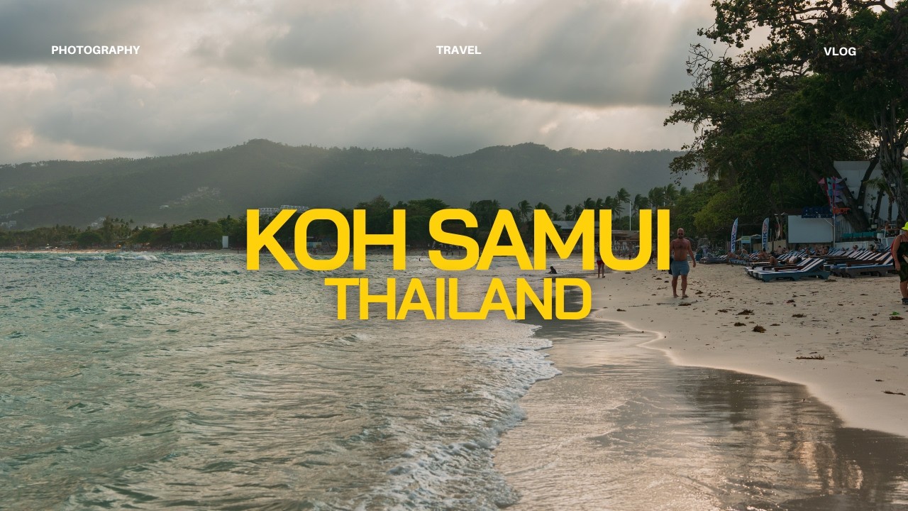 Koh Samui Vlog | Unforgettable experience in a Luxury Beachfront Villa!