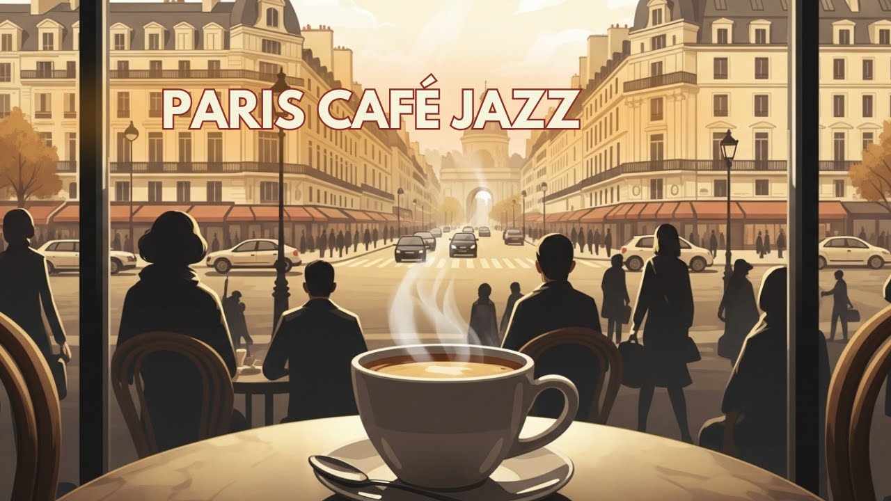 Paris Café Jazz  Smooth Jazz for Working, Studying & Relaxing