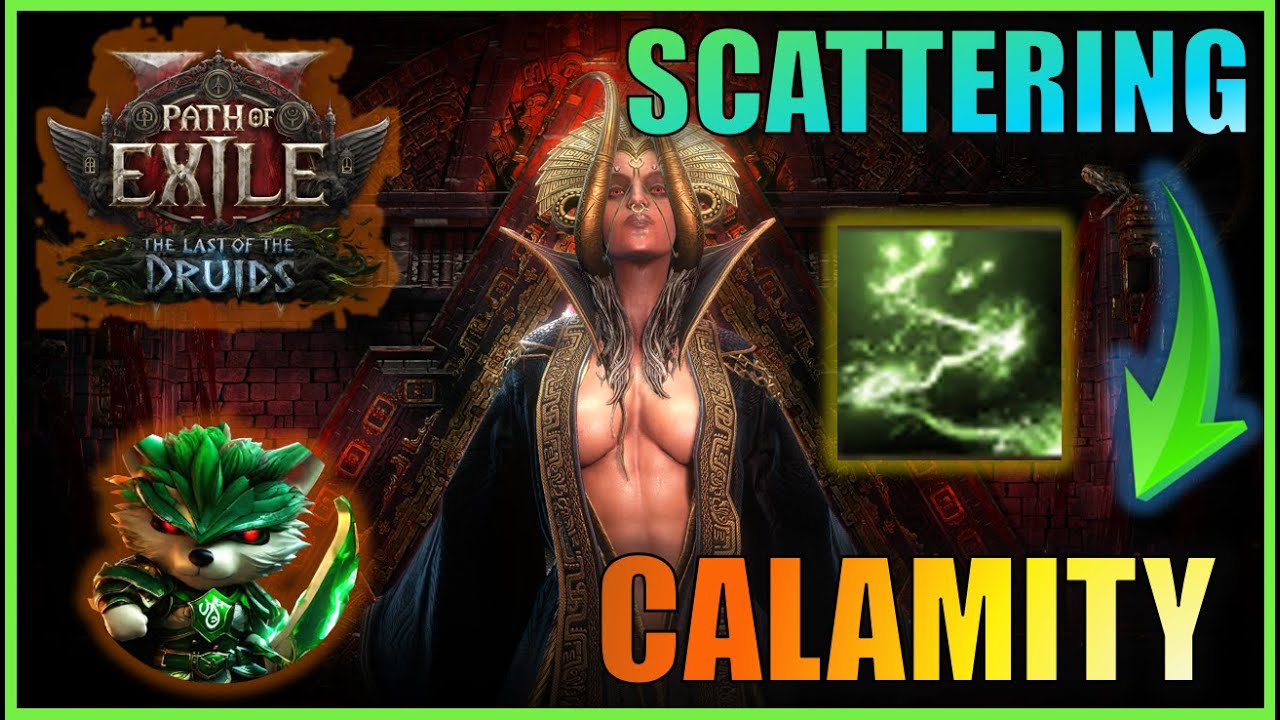 [POE2] Braindead Warmachine - Моя сборка Титана с эффектом Scattering Calamity, обновленная для п...