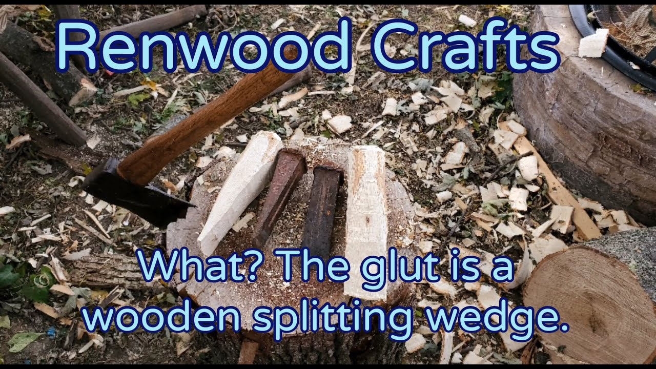 How to make a wooden splitting wedge