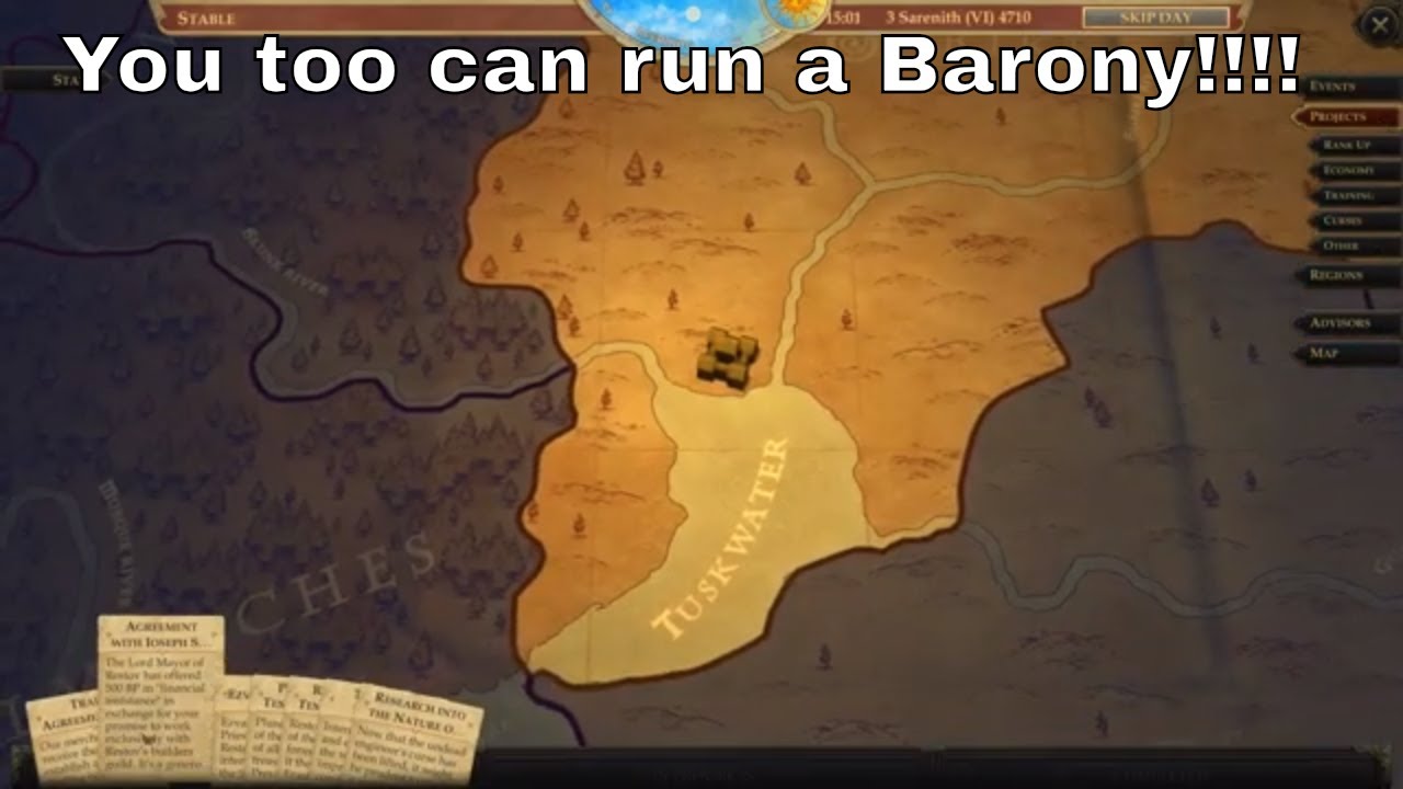 Pathfinder Kingmaker Barony Management