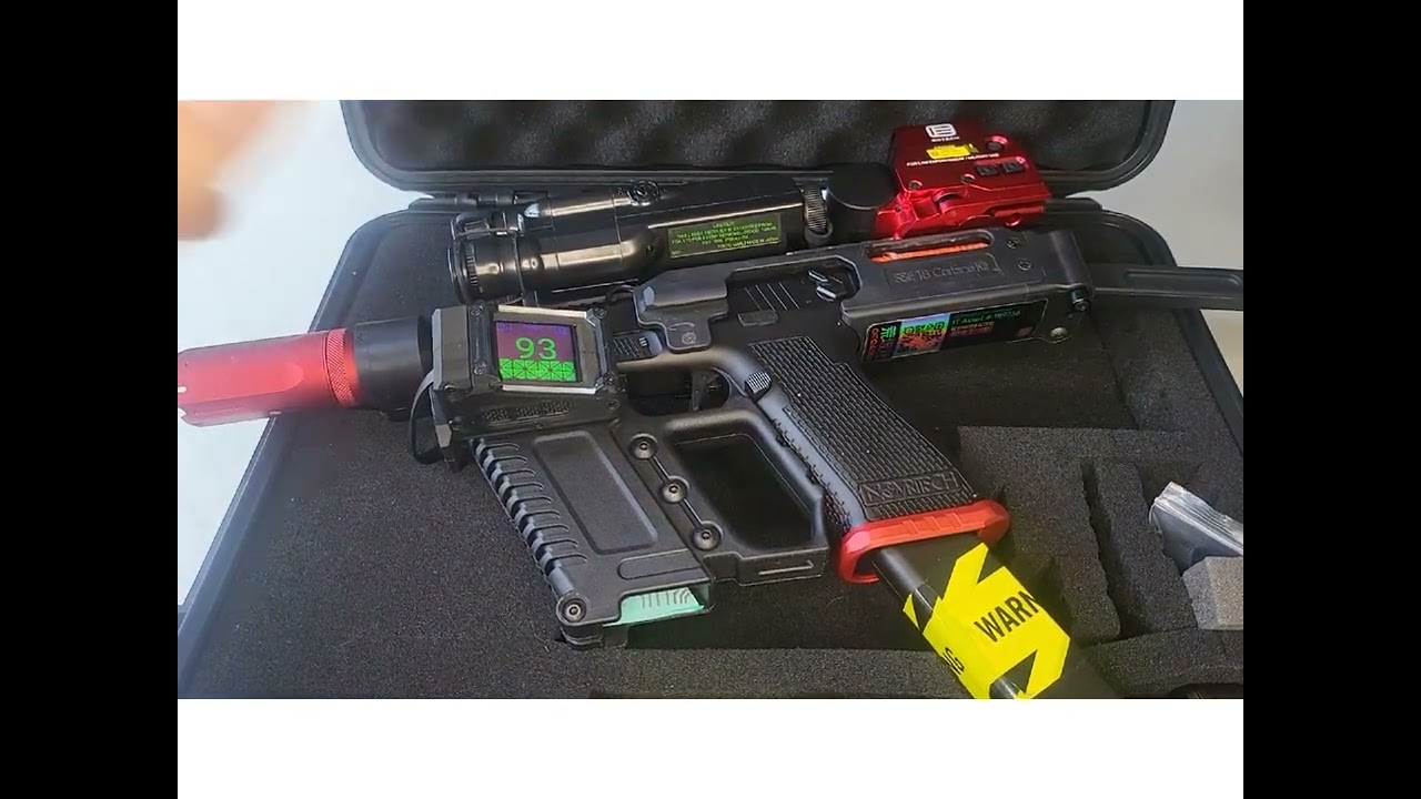 Airsoft Cyberpunk Project: Arasaka JKE-X3 Akaoni Carbine Prototype