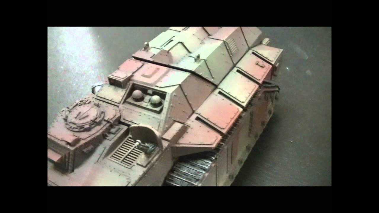 Specialty Report- Imperial Guard Mega Tanks from Forge World