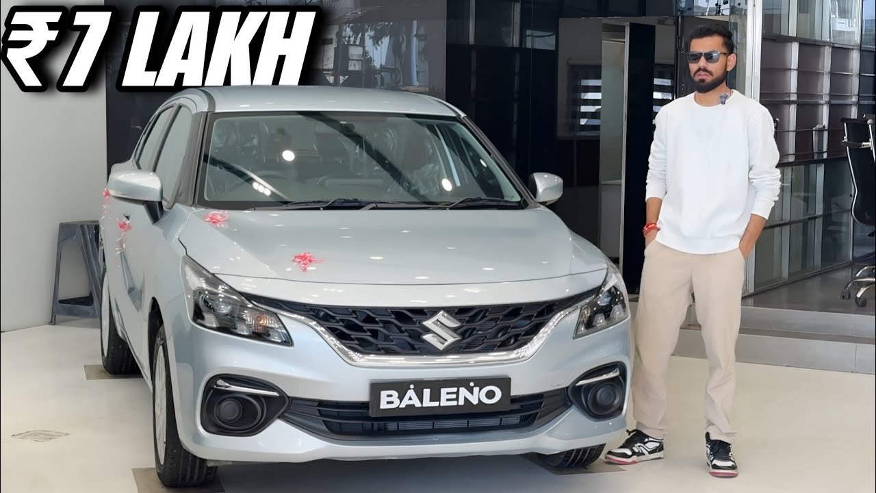2026 New Maruti Suzuki Baleno Zeta Model silver color ₹7 LAKH | Full Detailed Review 4 star safety