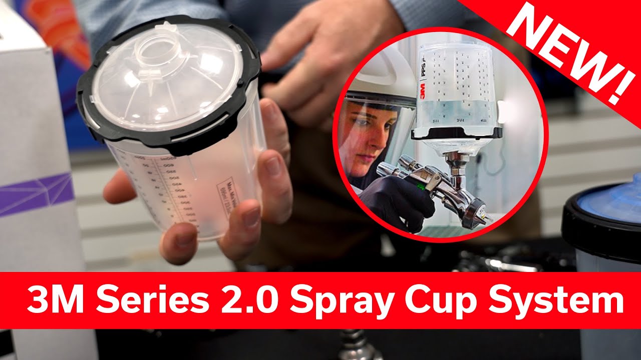 3M PPS Series 2.0 Disposable Paint Cup System | New!