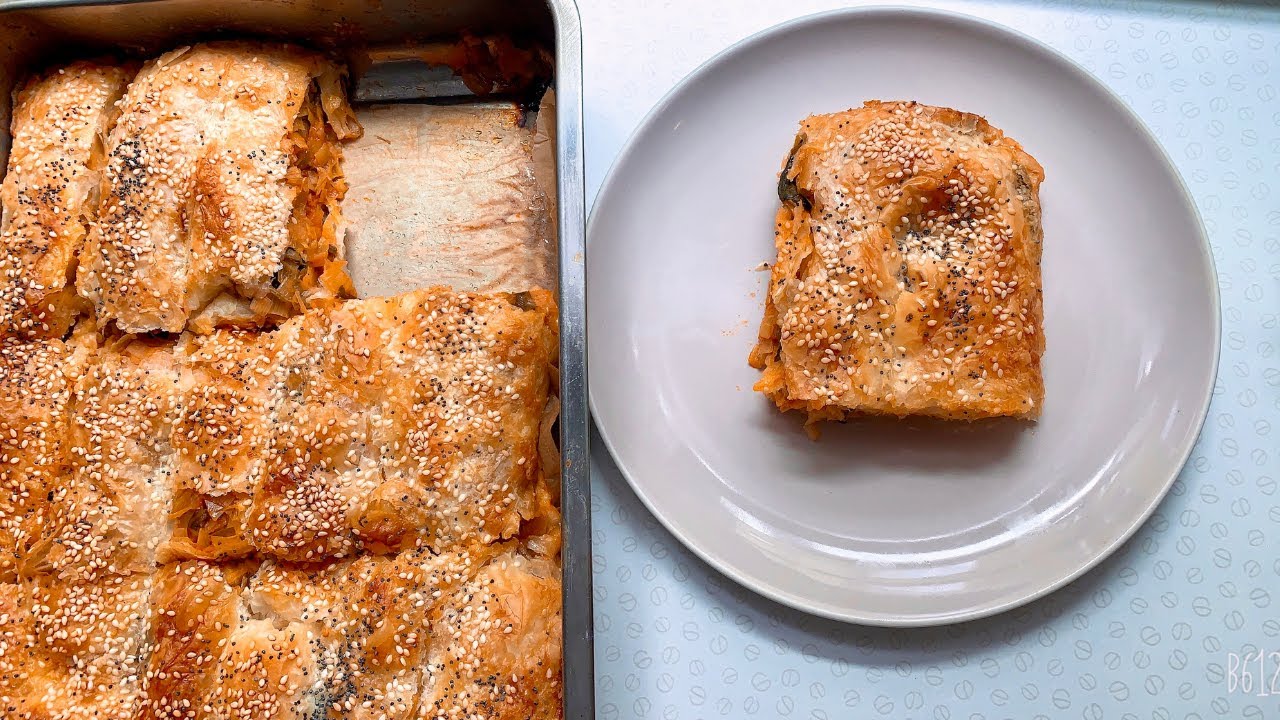 How to make Borek with Leeks? Perfect Pastry Recipe!  Citir Citir Pırasalı Borek! #leeks #pastry