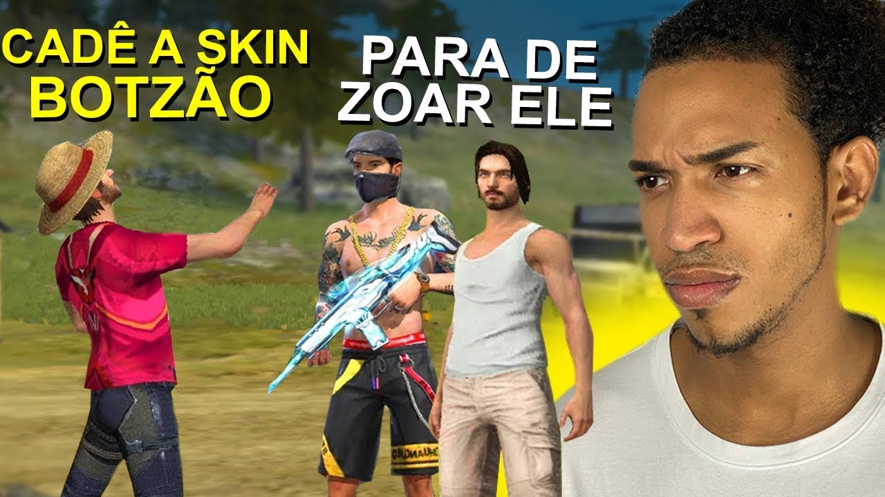 FUI HUMILHADO E ENCONTREI UM GAROTO MAIS HUMILDE DO FREE FIRE!!