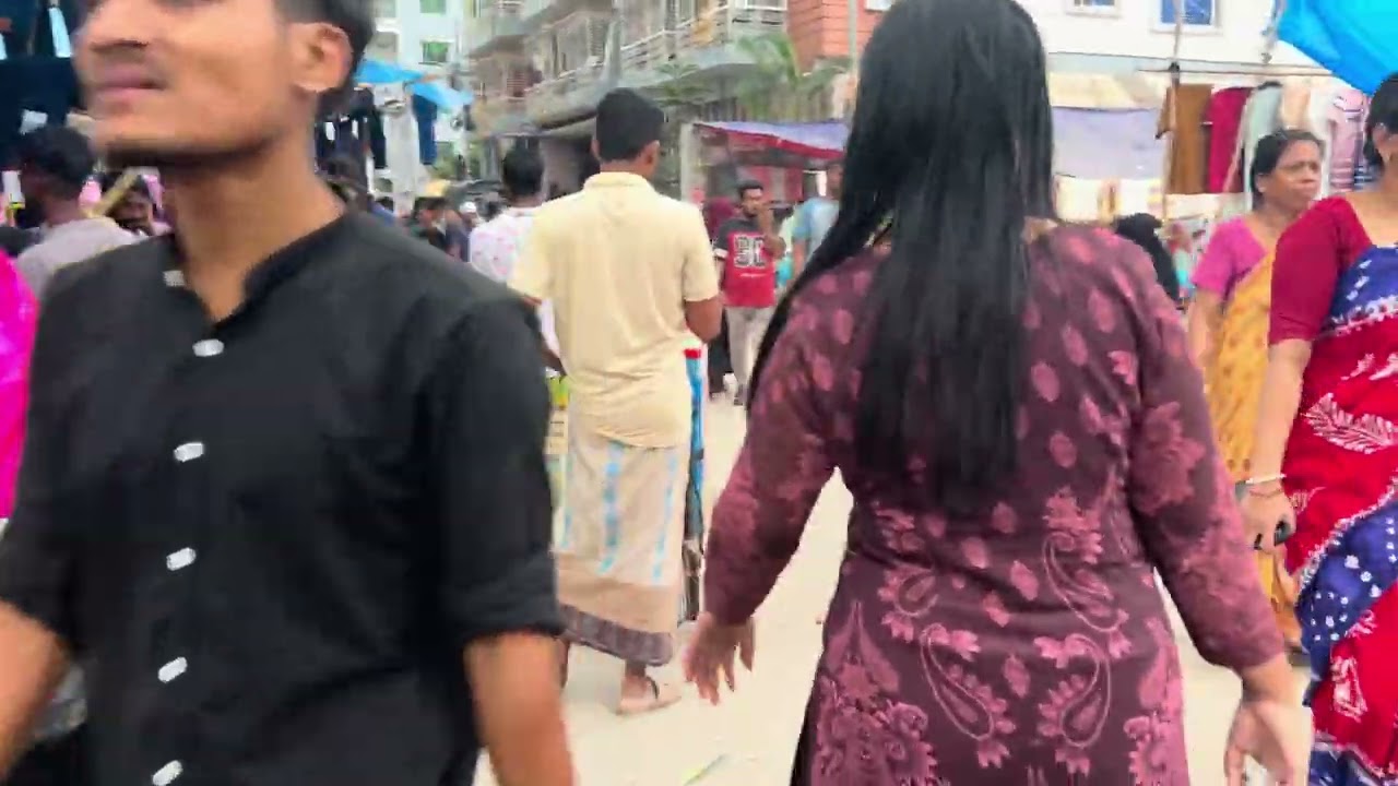 জমজমাট ঈদ বাজার । Eid shopping 